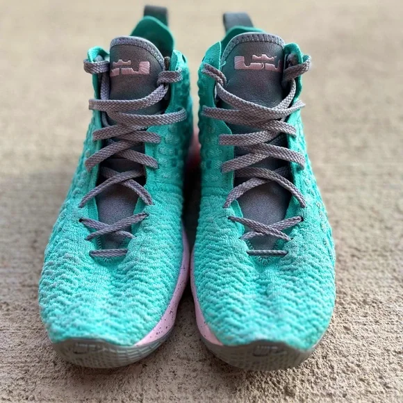 Nike Shoes Lebron Xvii Size 65 South Beach Color Way Poshmark